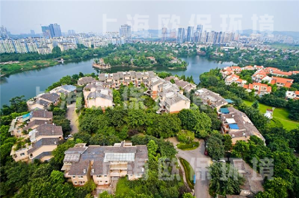 重庆双龙湖公园，人工湖治理