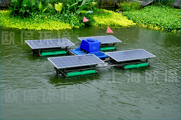 解层式太阳能曝气机在生态氧化塘中应用（二）