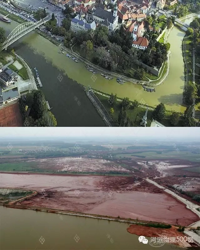污染严重的多瑙河