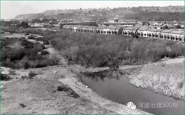1978年的大洪水向人们展示了圣地亚哥河道对周边开发的重要性