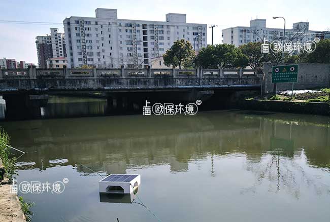 OBAO-ES70D裸藻净化机安装在河道中能够净化并预防裸藻的产生,同时也可以净化水质,提升水体的自净能力 OBAO-ES70D裸藻净化机安装在河道中能够净化并预防裸藻的产生,同时也可以净化水质,提升水体的自净能力