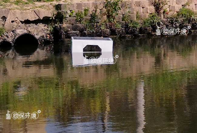 OBAO-ES70D裸藻消减机应用于静水区域，可有效防止裸藻等原核生物的泛滥