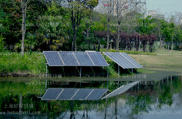 分体式太阳能供电方式，可以降低水面占用，不会阻碍行洪、保洁通道