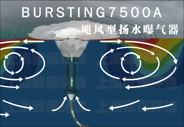 BURSTING7500A飓风型扬水曝气器