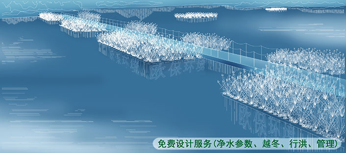 富营养化湖泊浮岛应用