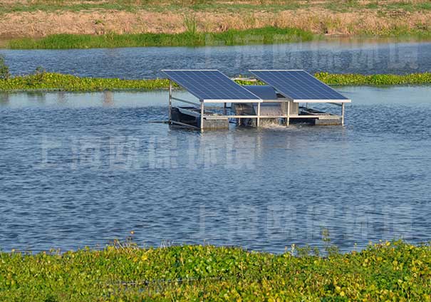 推流式太阳能曝气机 推流式太阳能曝气机